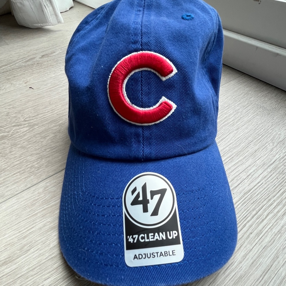 Blue '47 Chicago Cubs baseball cap